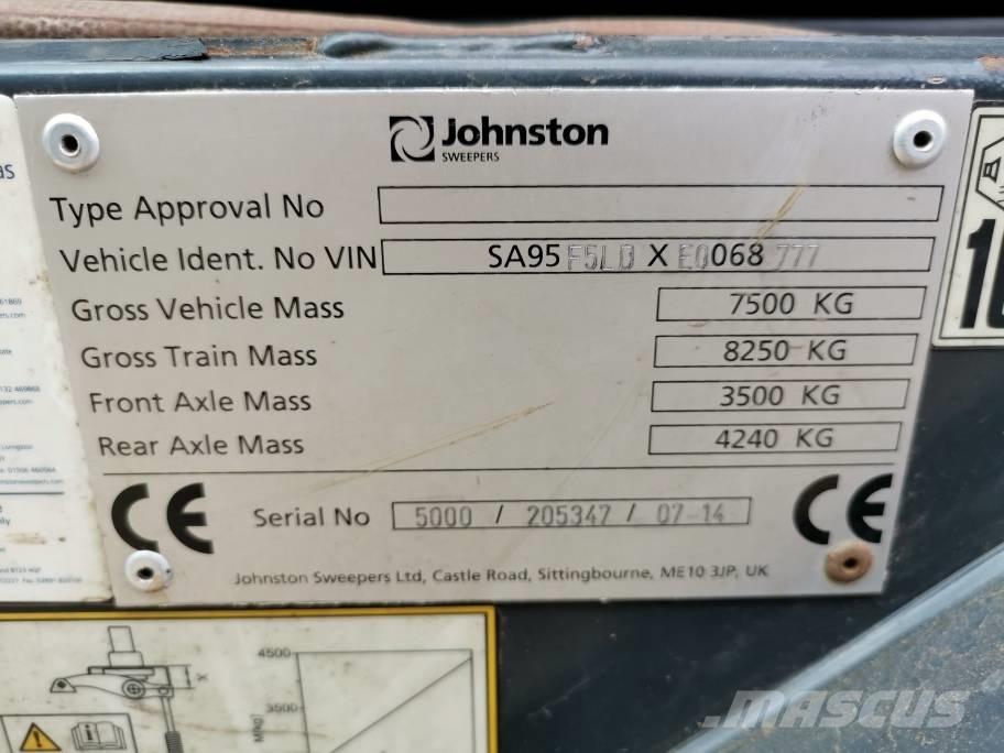 Johnston CX 400 Barredoras