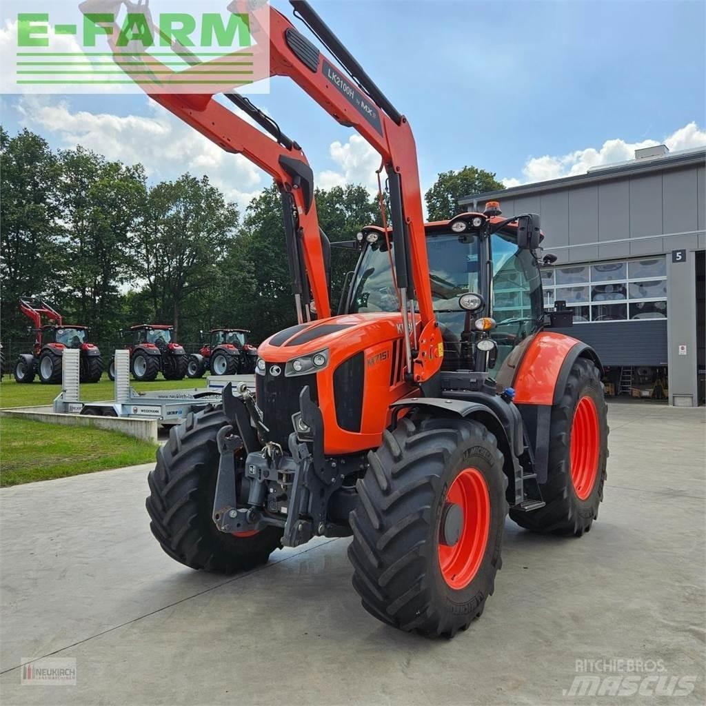 Kubota m7151 Tractores