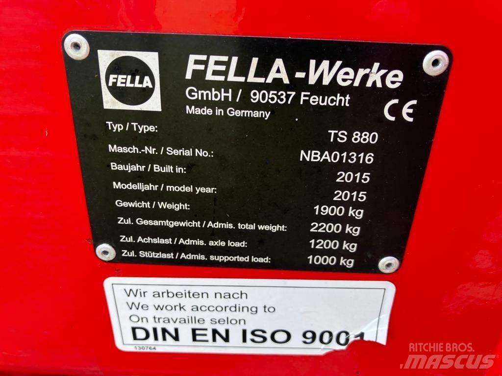 Fella TS 880 Segadoras hileradoras