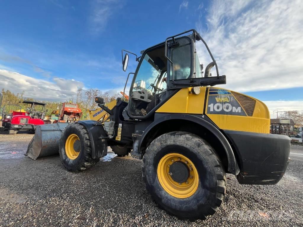 Komatsu WA 100 M Cargadoras sobre ruedas