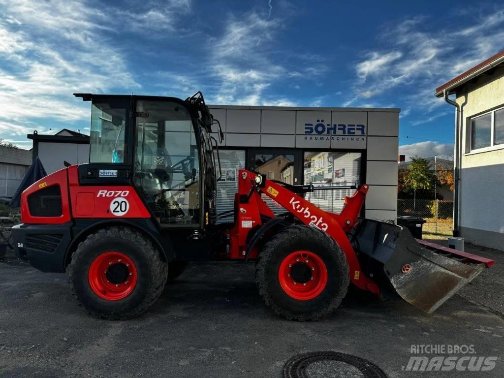 Kubota R 070 Cargadoras sobre ruedas