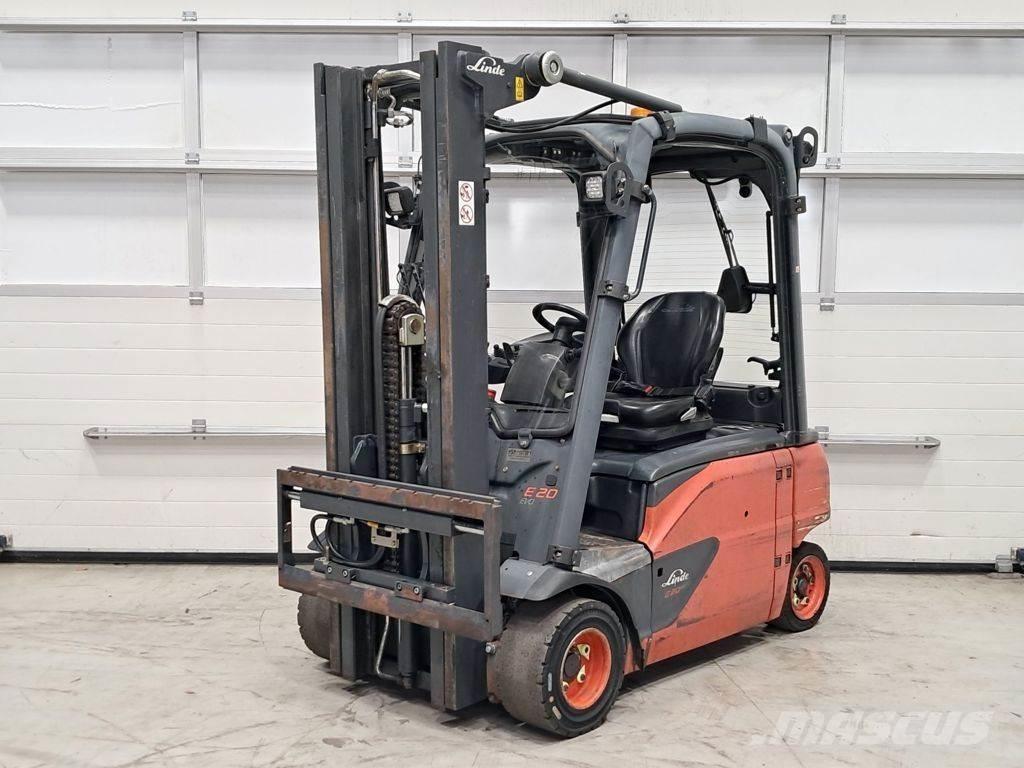 Linde E20PL-02 Carretillas de horquilla eléctrica