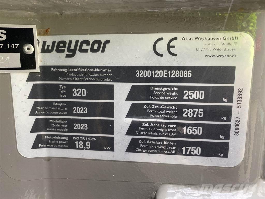 Weycor AR320 Cab Cargadoras multifunción