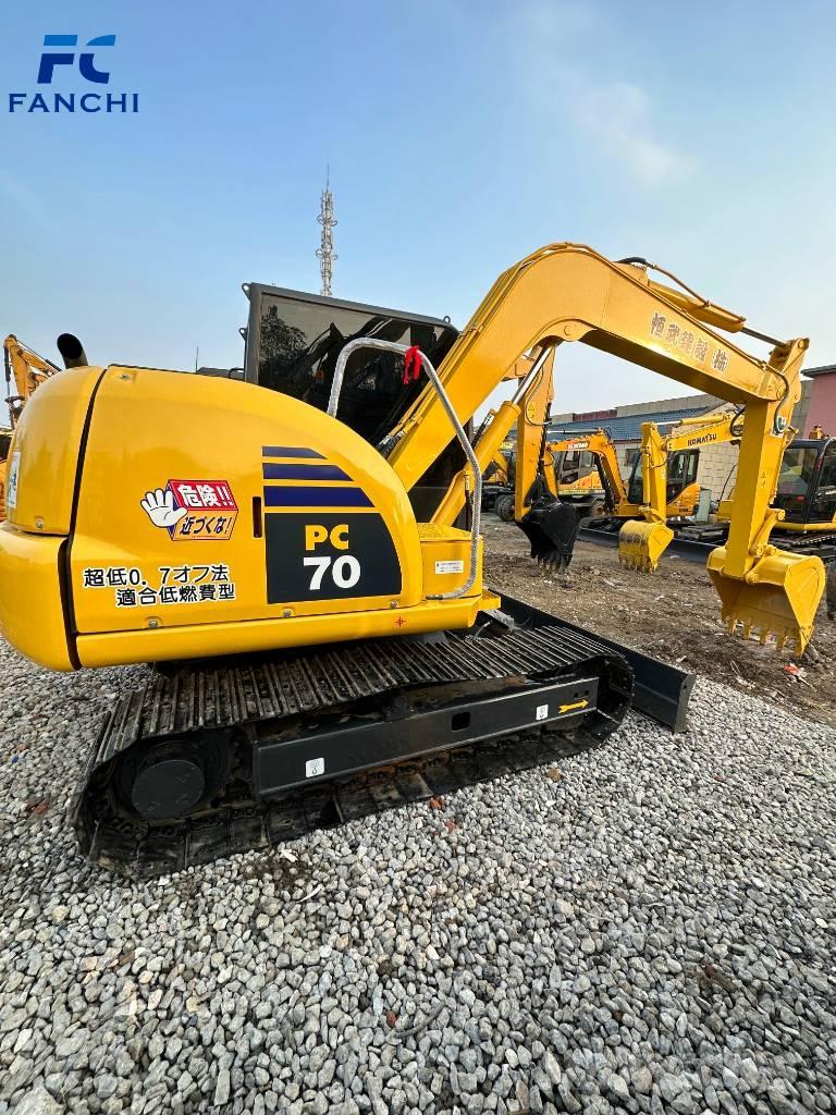 Komatsu PC 70 Excavadoras sobre orugas