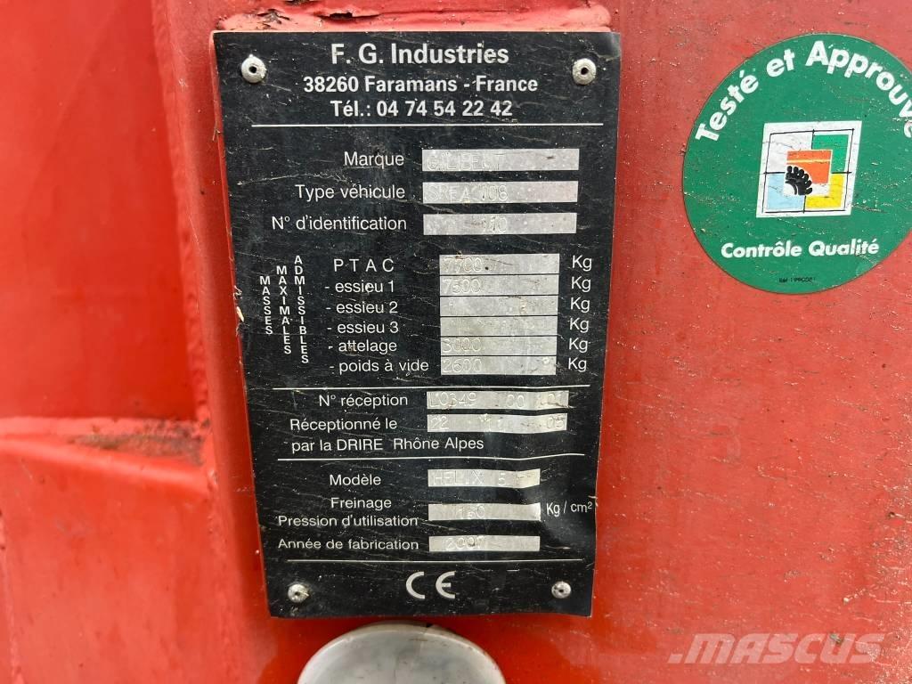 Gilibert Helix 5 Esparcidoras de abono