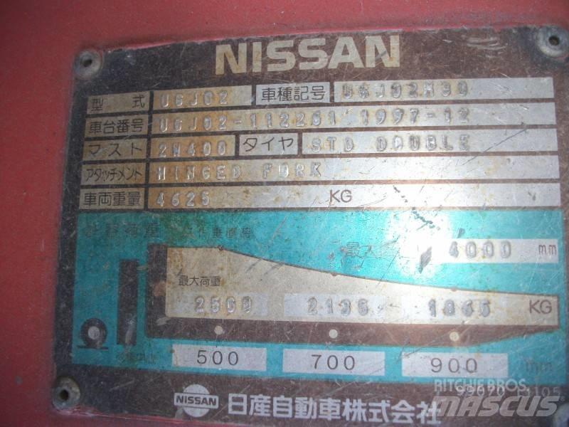 Nissan UGJ02M30 Camiones LPG