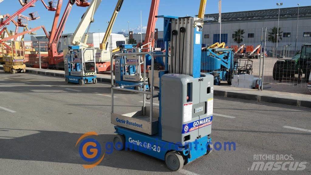 Genie GR 20 Plataformas con jaula de elevación