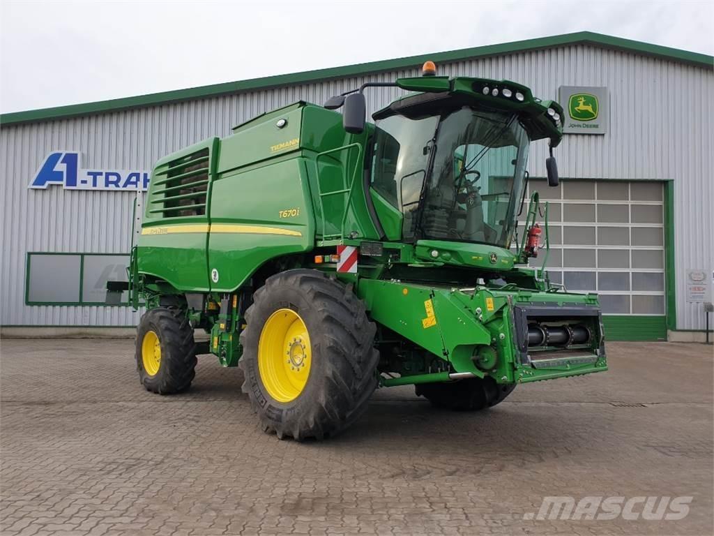 John Deere T670 Cosechadoras combinadas
