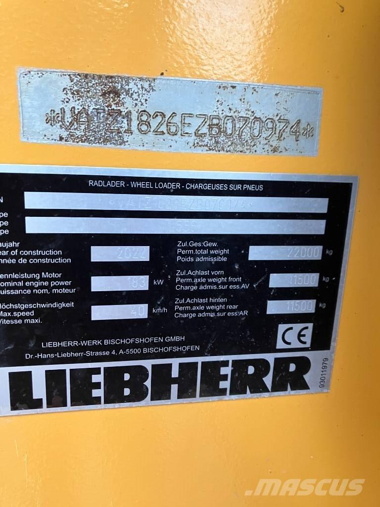 Liebherr L 556 Cargadoras sobre ruedas