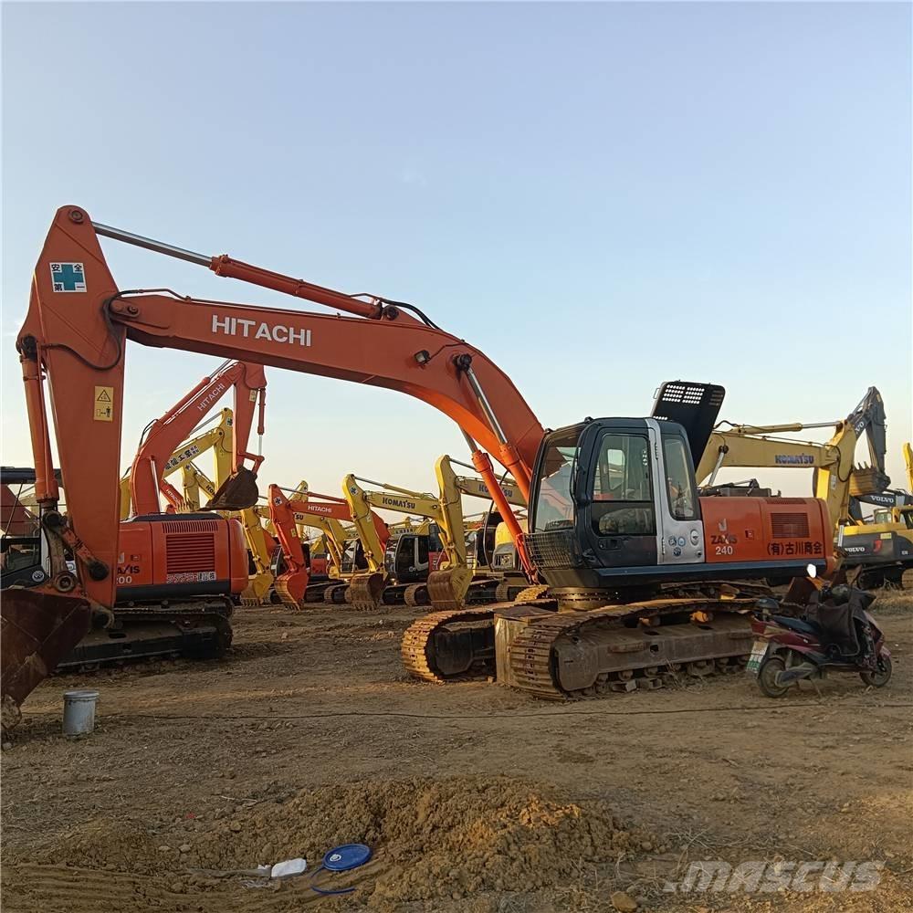Hitachi ZX240 Excavadoras sobre orugas