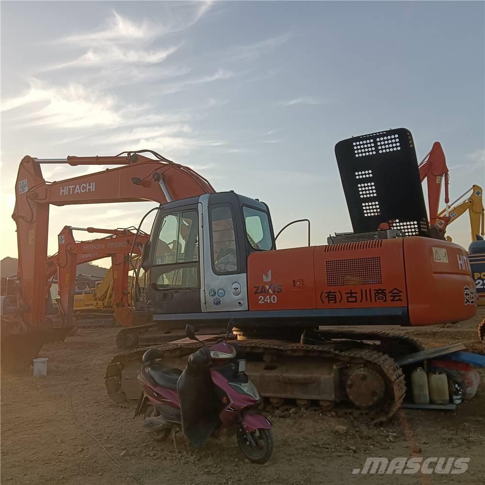Hitachi ZX240 Excavadoras sobre orugas