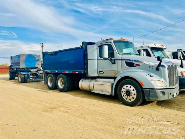 Peterbilt 579 Bañeras basculantes usadas