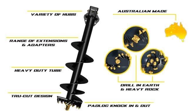 Digga Jordborr Taladros ligeros