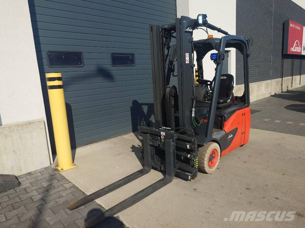 Linde E15/386-02 Carretillas de horquilla eléctrica