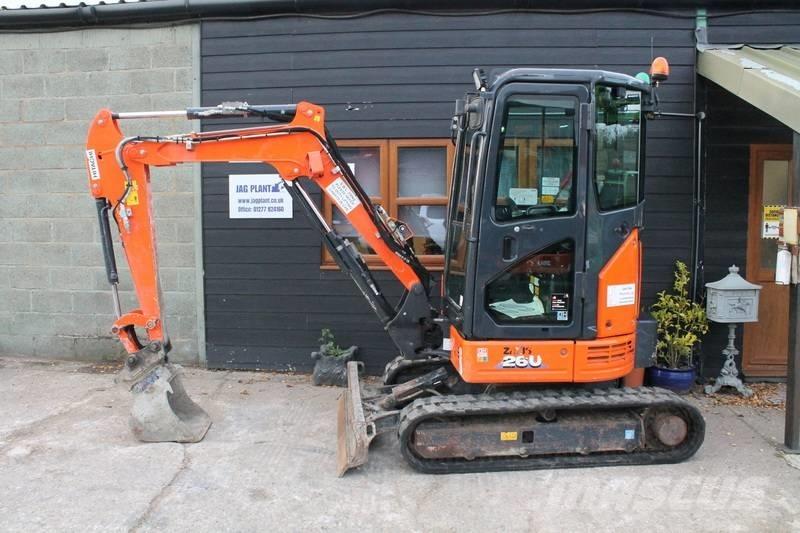 Hitachi ZX 26 U Miniexcavadoras