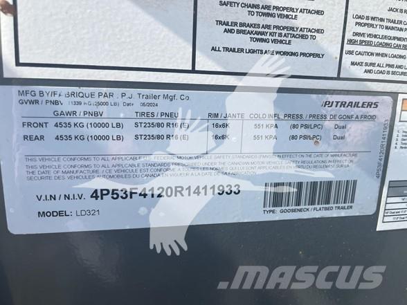 PJ LD Remolques de cama baja