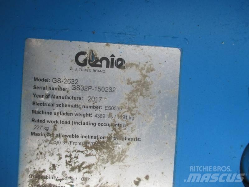 Genie GS 2632 Plataformas tijera