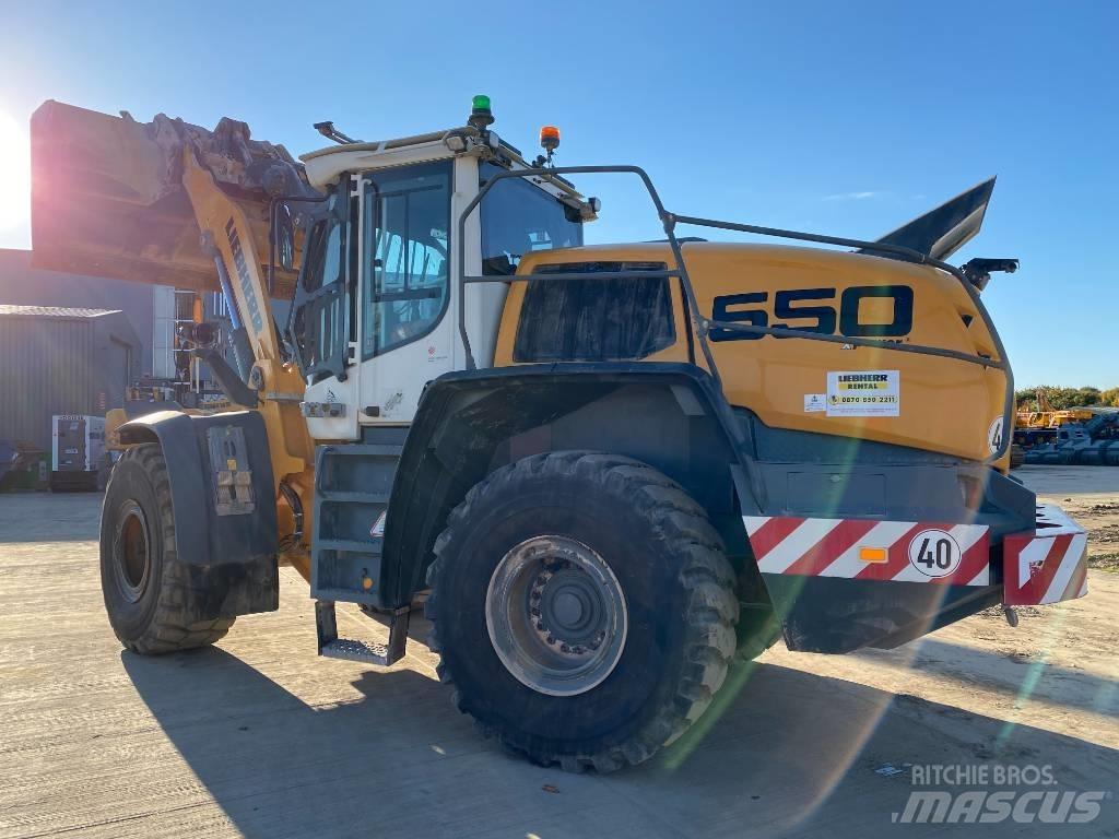 Liebherr L 550 Cargadoras sobre ruedas