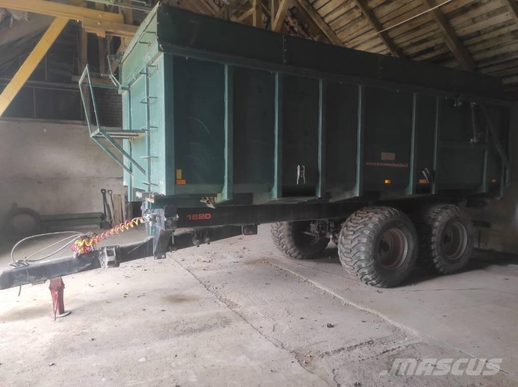 Palmse Trailer 1620L Remolques con caja de volteo