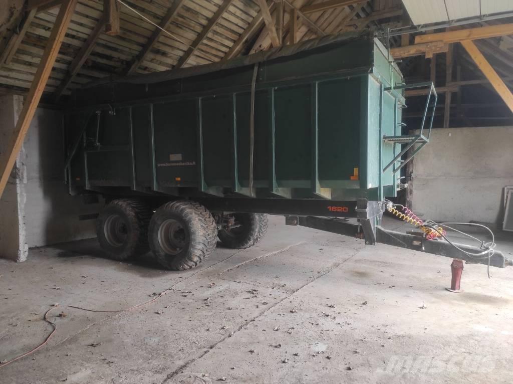 Palmse Trailer 1620L Remolques con caja de volteo