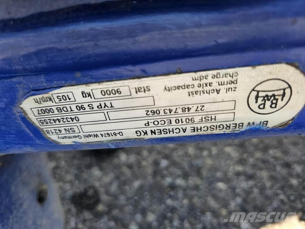 BPW HSF 9010 ECO-P Ejes