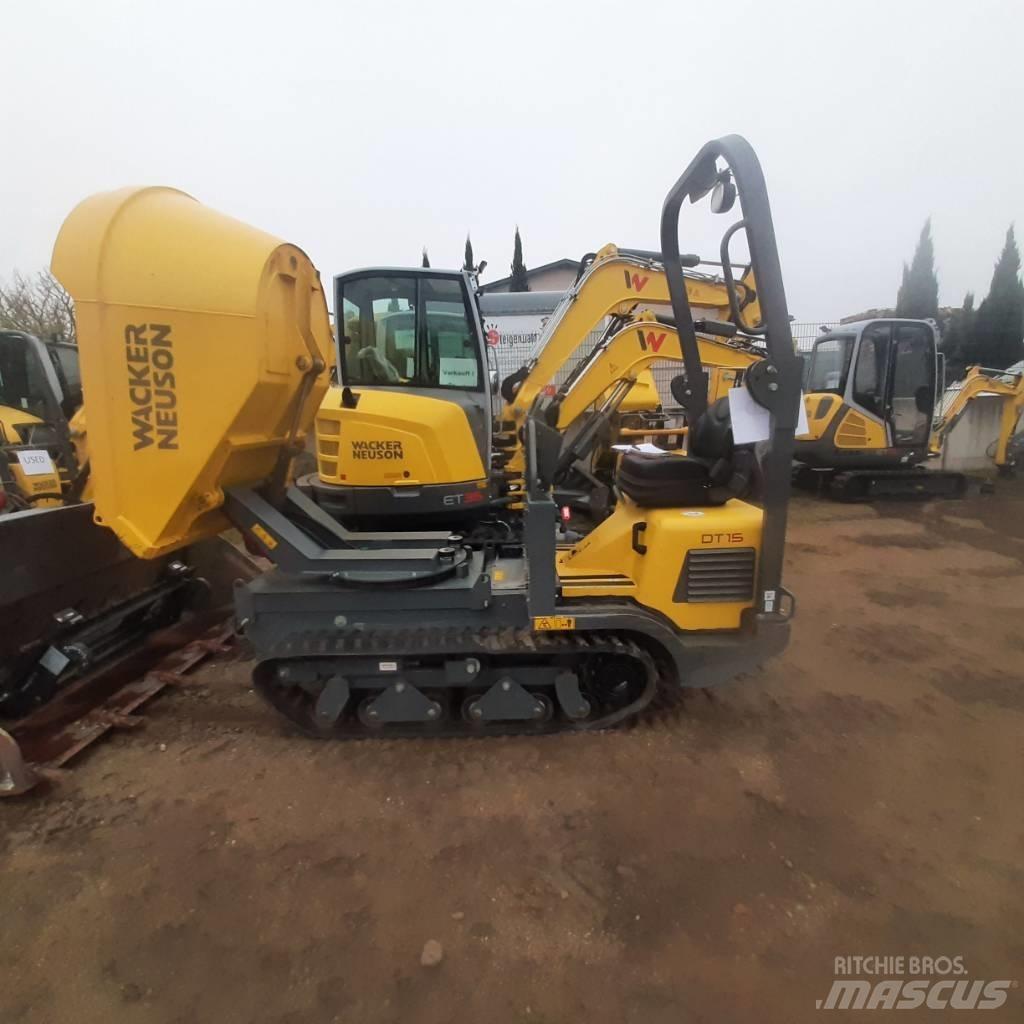 Wacker Neuson DT15 Camiones de volteo sobre orugas