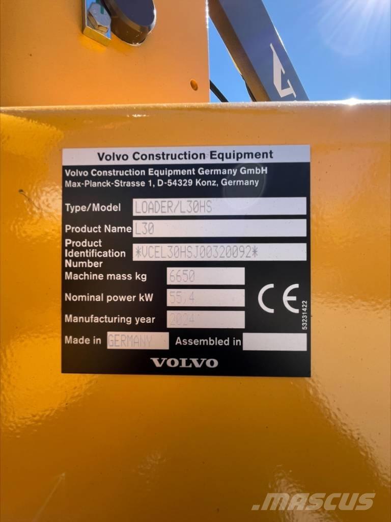 Volvo L30HS Cargadoras sobre ruedas