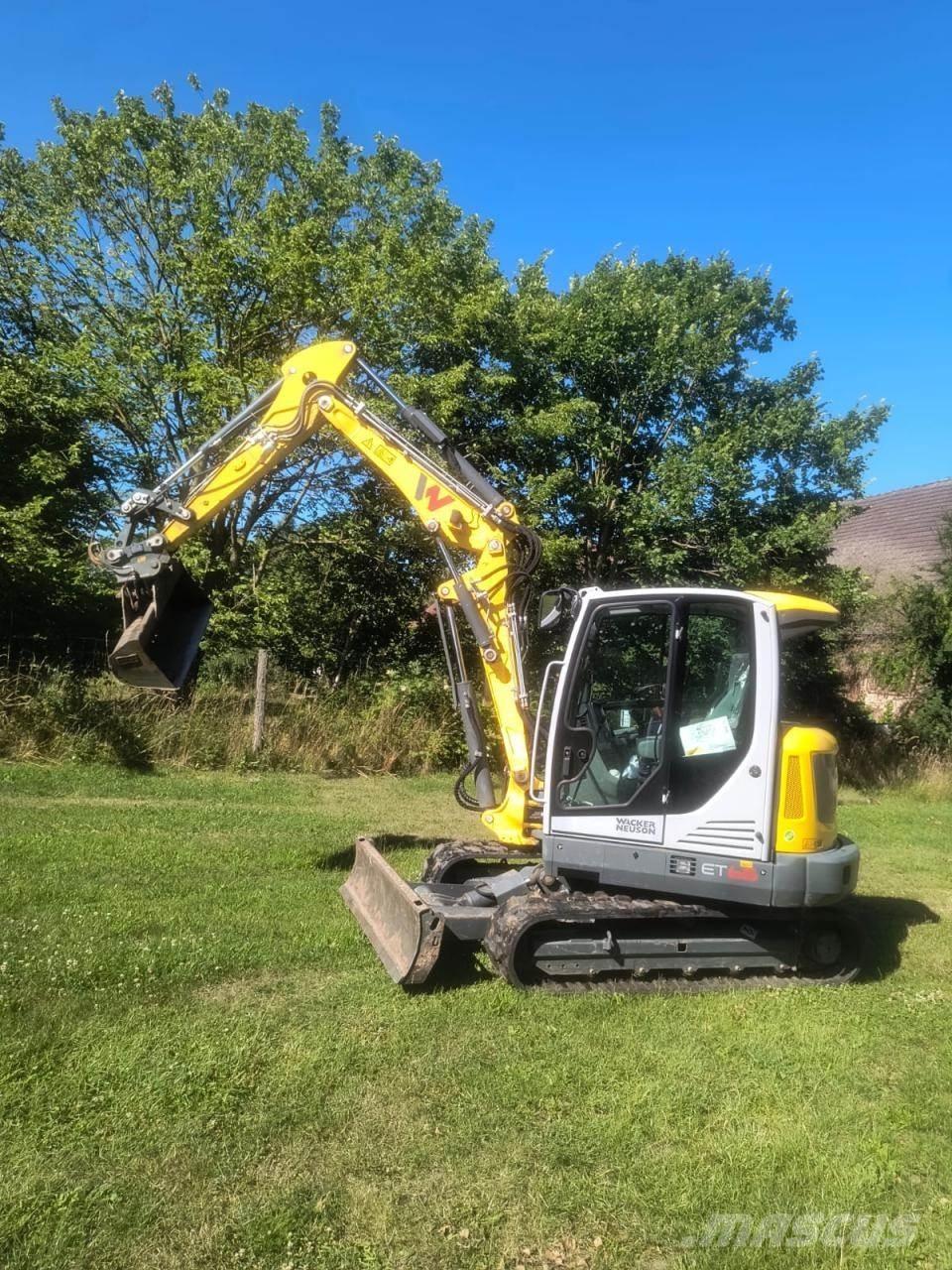 Wacker Neuson ET65 Excavadoras sobre orugas
