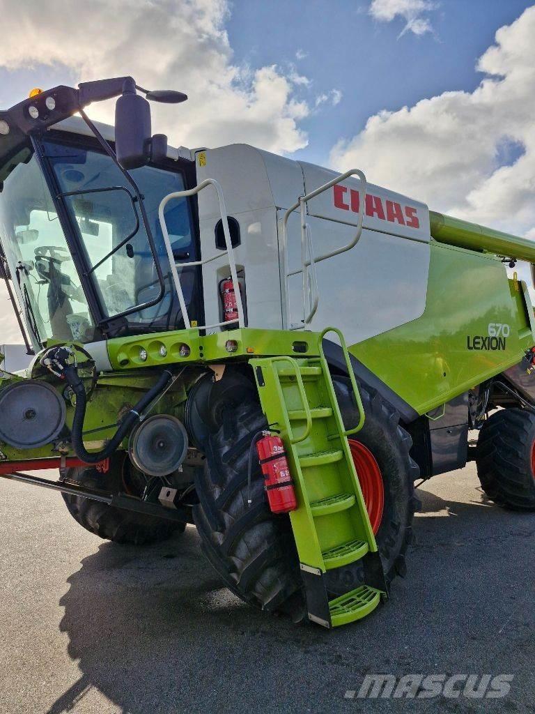 CLAAS Lexion 670 Cosechadoras combinadas