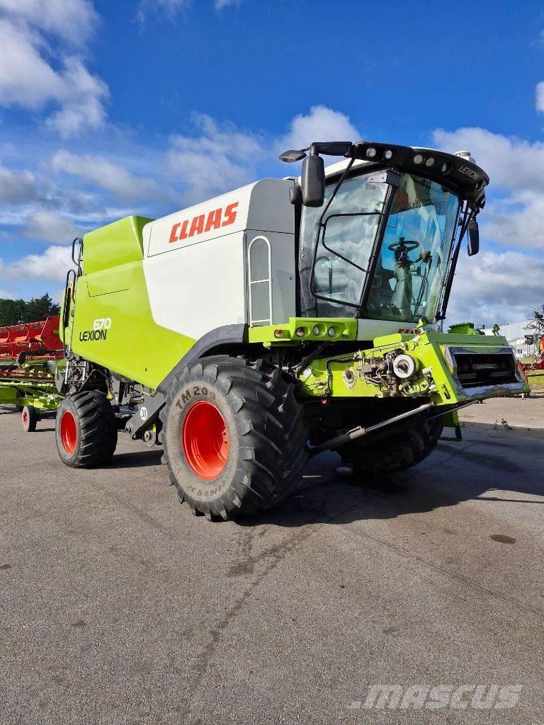 CLAAS Lexion 670 Cosechadoras combinadas