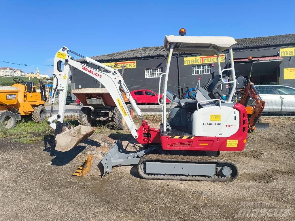 Takeuchi TB 216 Miniexcavadoras