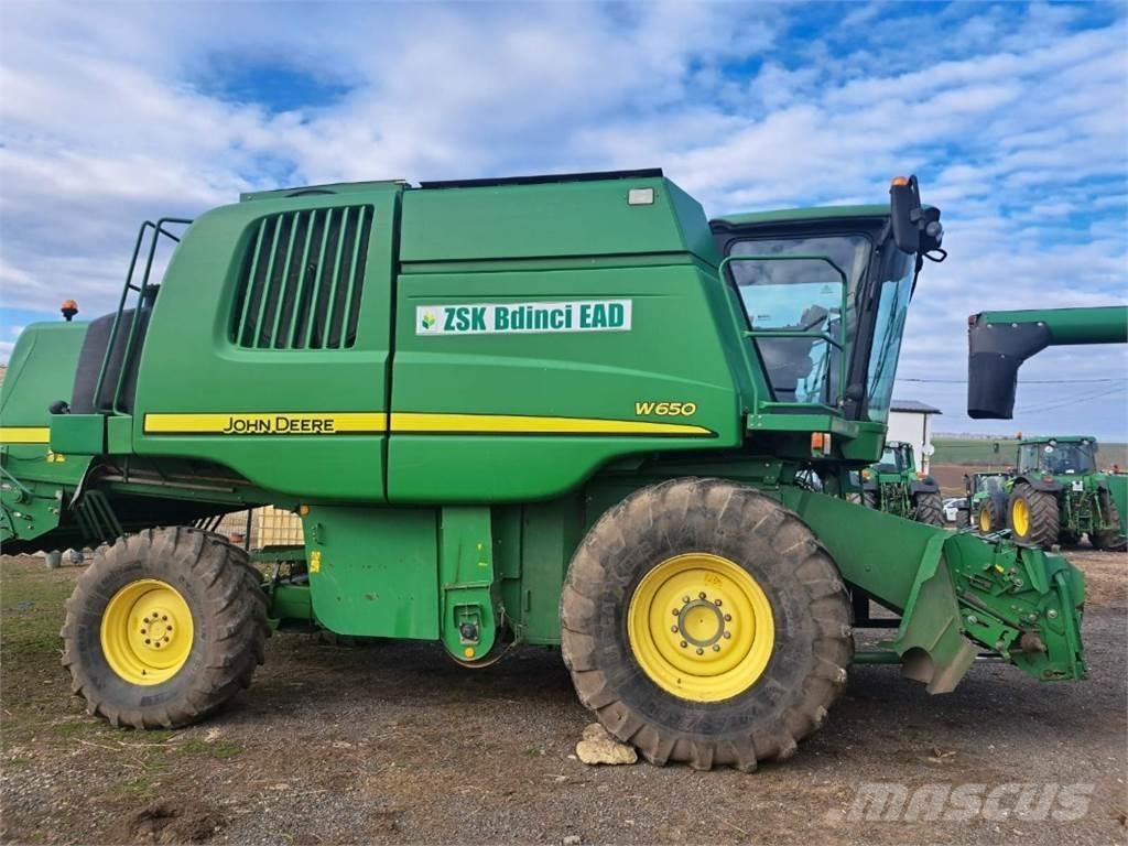 John Deere W650 Cosechadoras combinadas