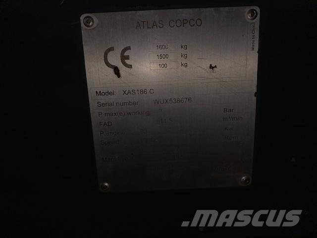 Atlas Copco XAS 186C Compresoras
