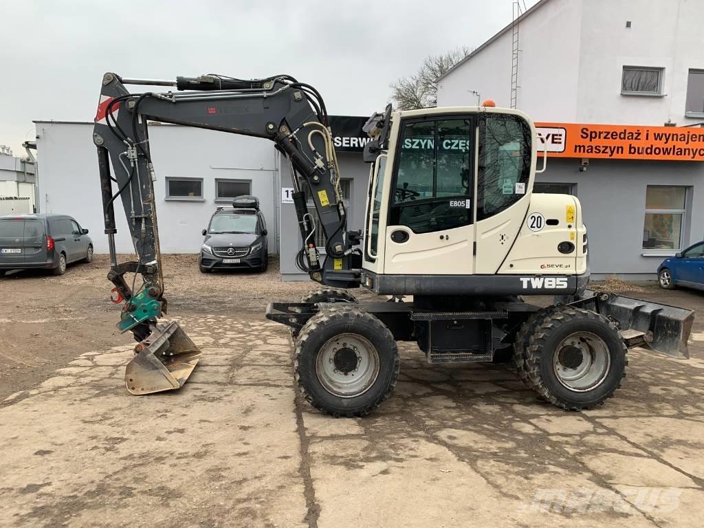 Terex TW 85 Excavadoras de ruedas