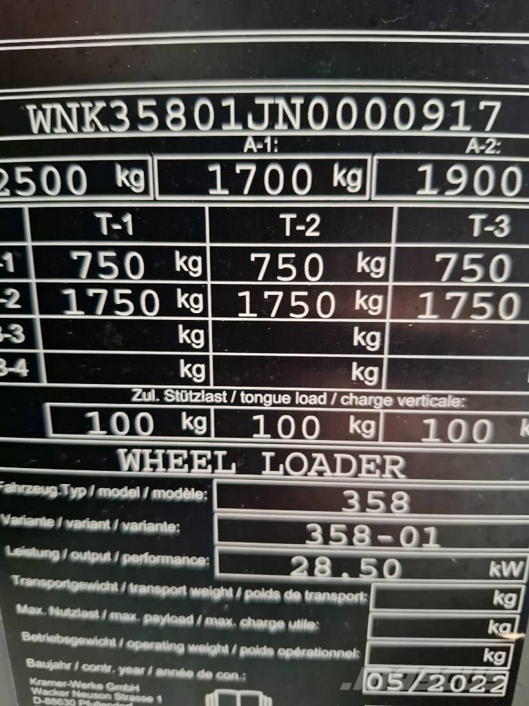 Kramer 5040 Minicargadoras