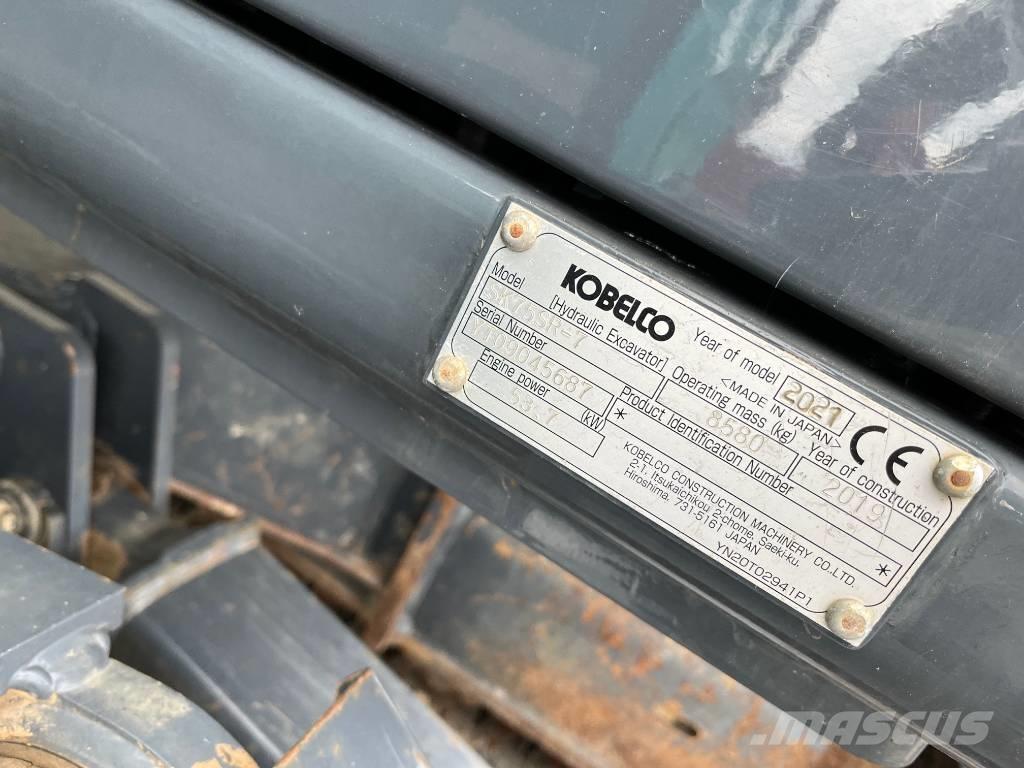 Kobelco SK 75 SR -7 Excavadoras 7t - 12t