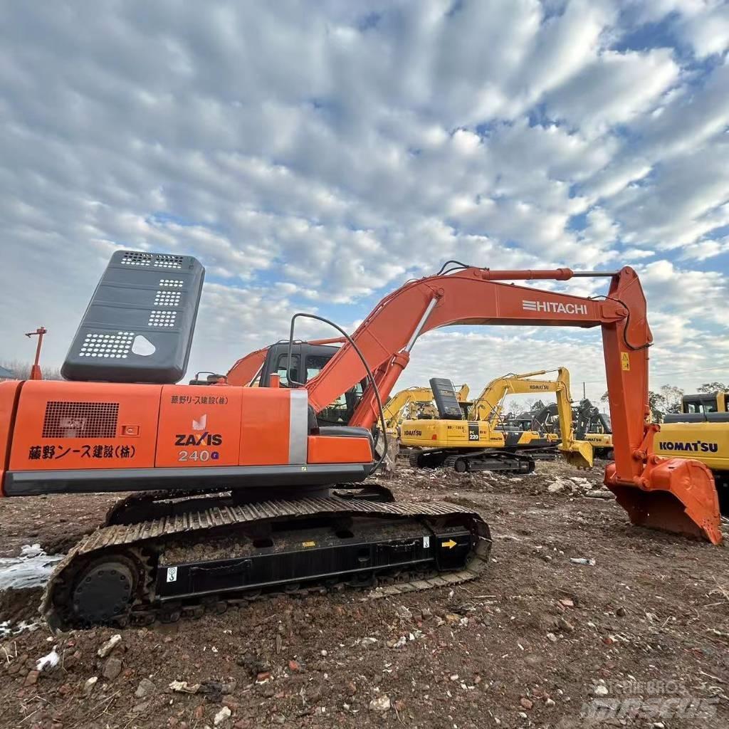 Hitachi ZX 240 Excavadoras sobre orugas