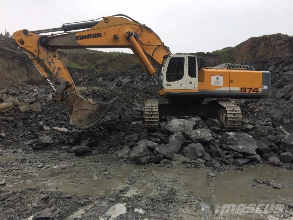 Liebherr R 974 C Excavadoras sobre orugas