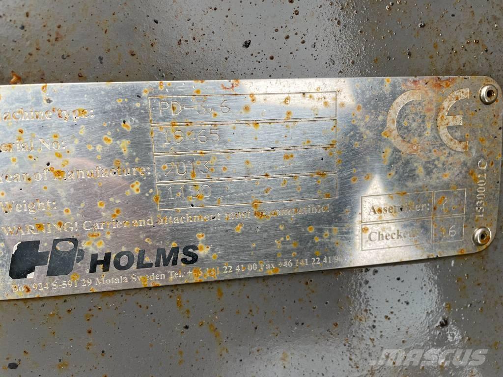 Holms PD 3,6 Hojas y cuñas quitanieves