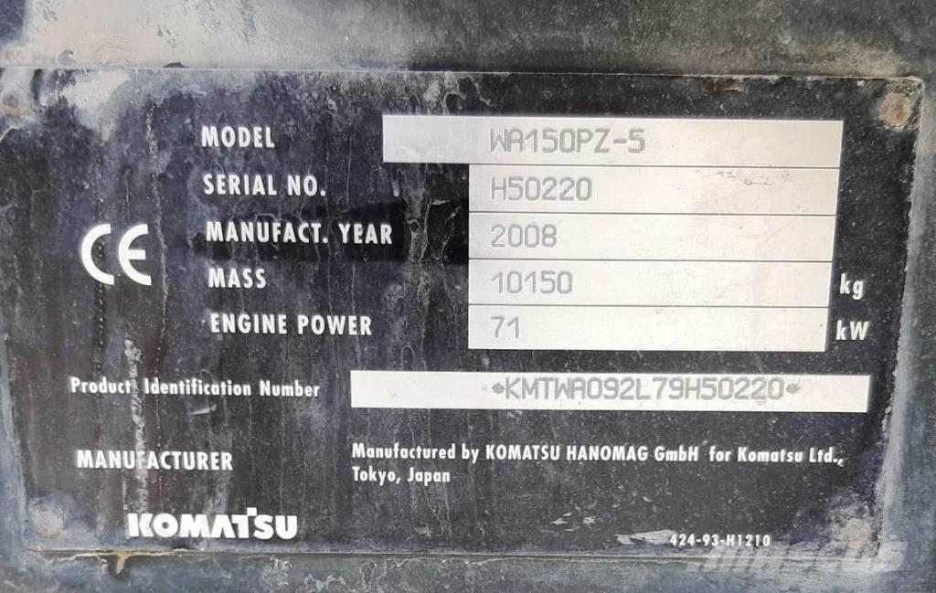 Komatsu WA 150-5 Cargadoras sobre ruedas