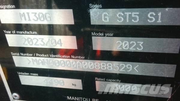 Manitou MI30G ST5 Montacargas todo terreno