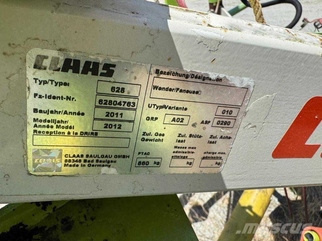 CLAAS VOLTO 670 Rastrilladoras y rastrilladoras giratorias