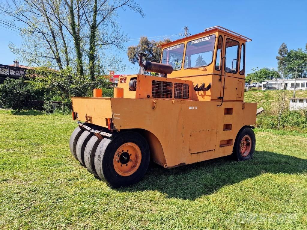 Hamm WGR 15 Rodillos sobre neumáticos