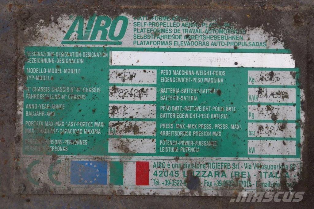 Airo X14EV Plataformas tijera