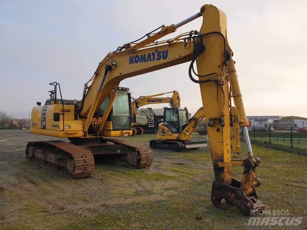 Komatsu PC210LC-10 Excavadoras sobre orugas