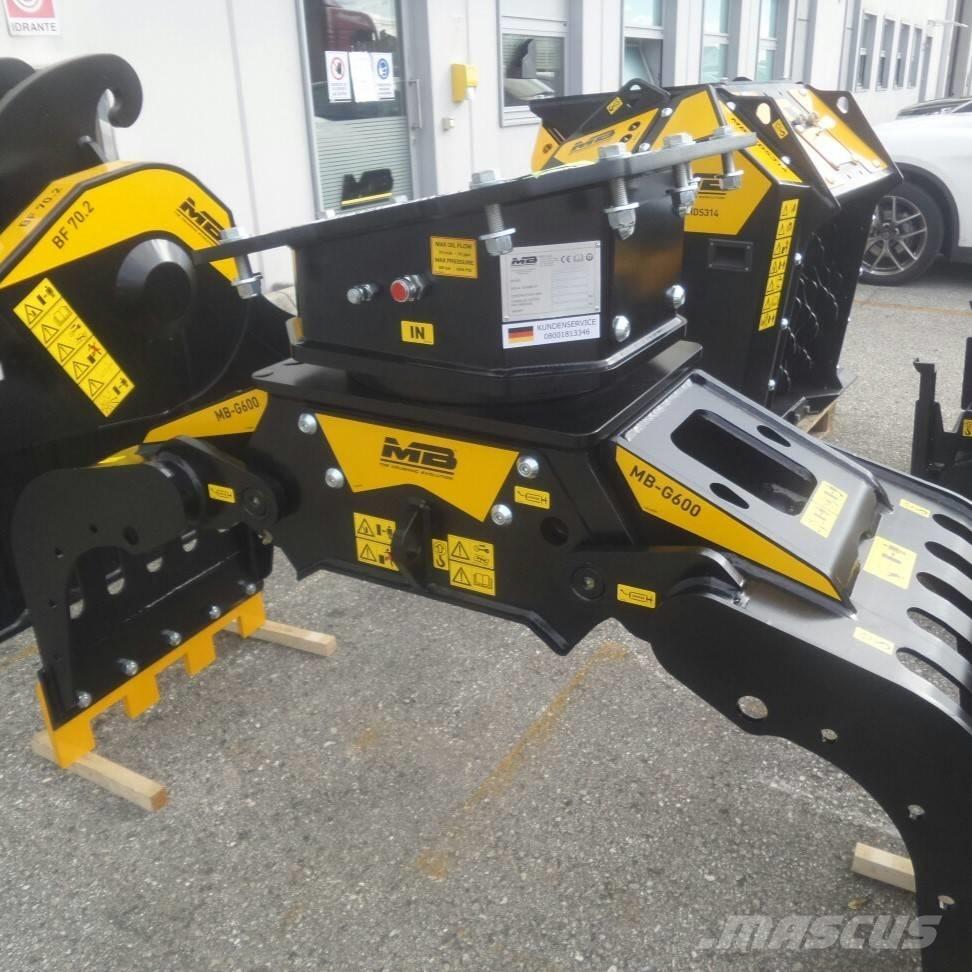 MB Crusher MB-G600 Pinzas