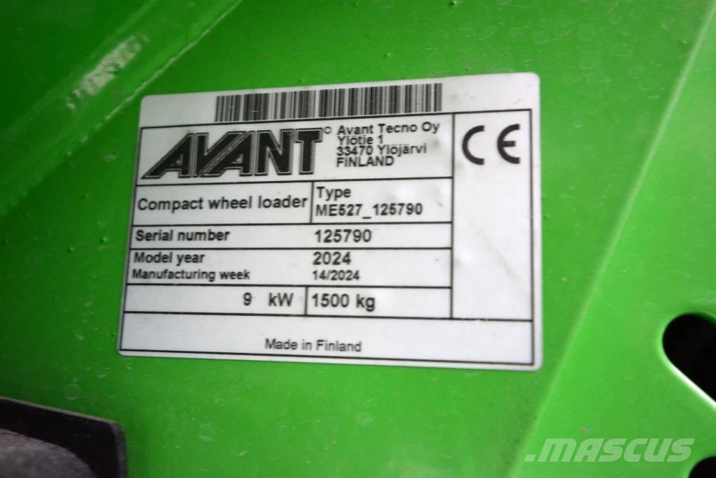 Avant e527 Minicargadoras