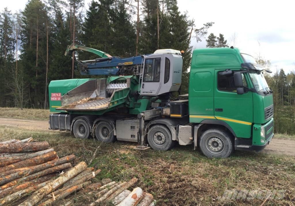 JENZ HEM 582 DQ Trituradoras de madera