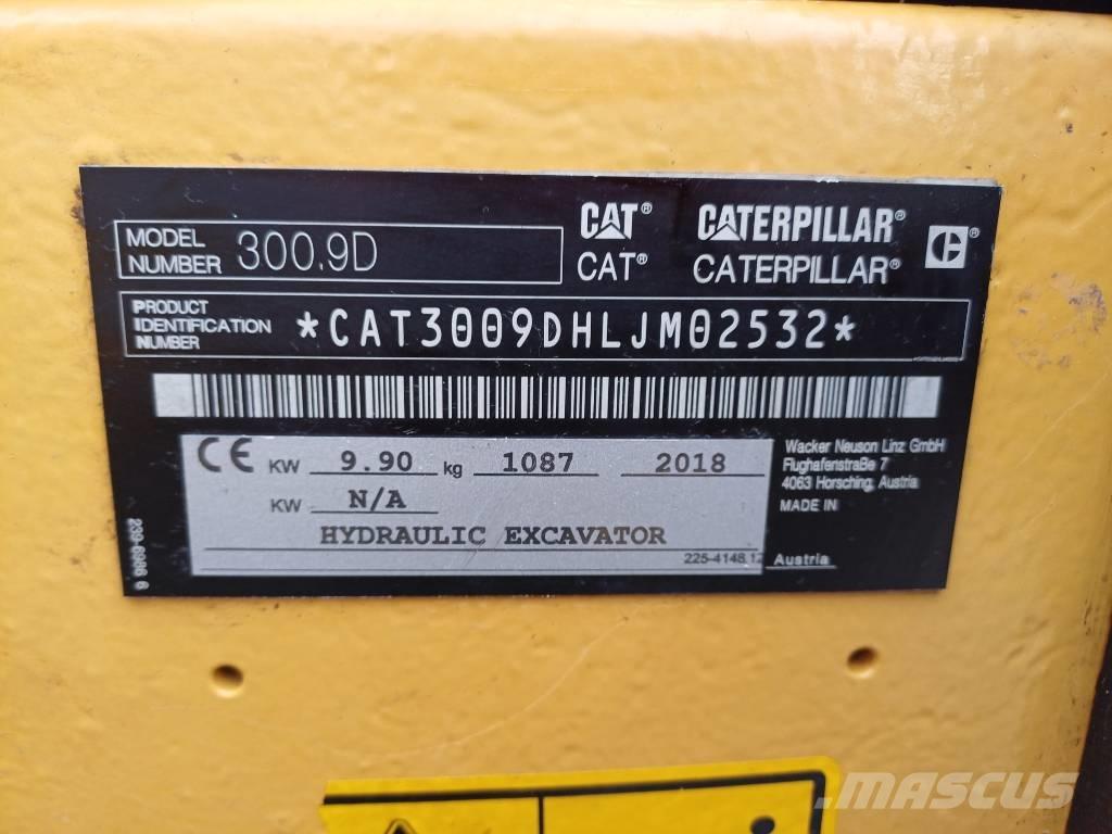 CAT 300.9D Miniexcavadoras