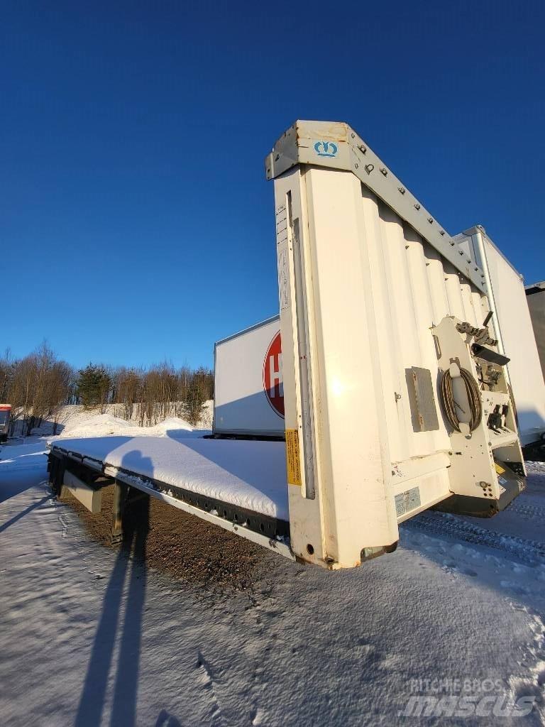 Krone Flatbed Nordic Semirremolques de plataformas planas/laterales abatibles